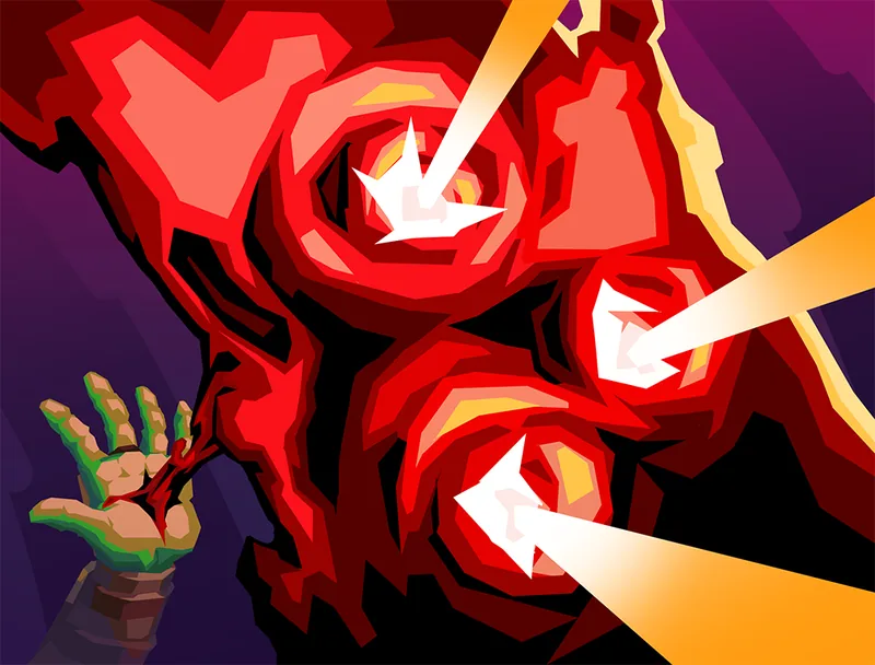 The Blood Wall card art in Slay the Spire 2